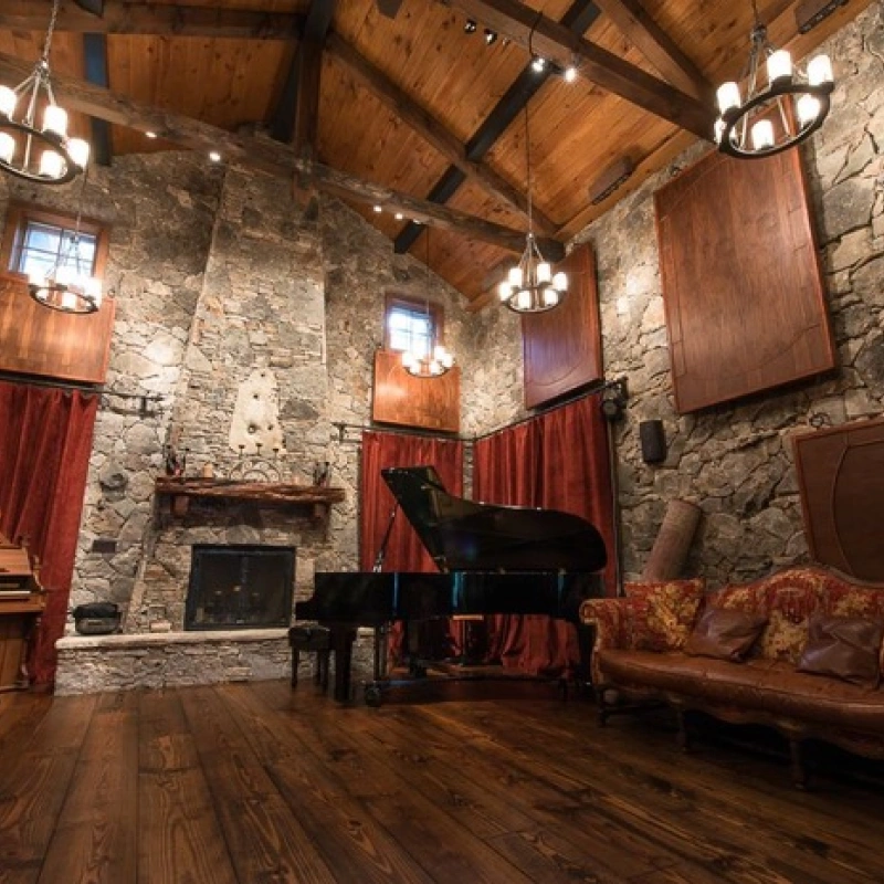 a recently landscaped residential house